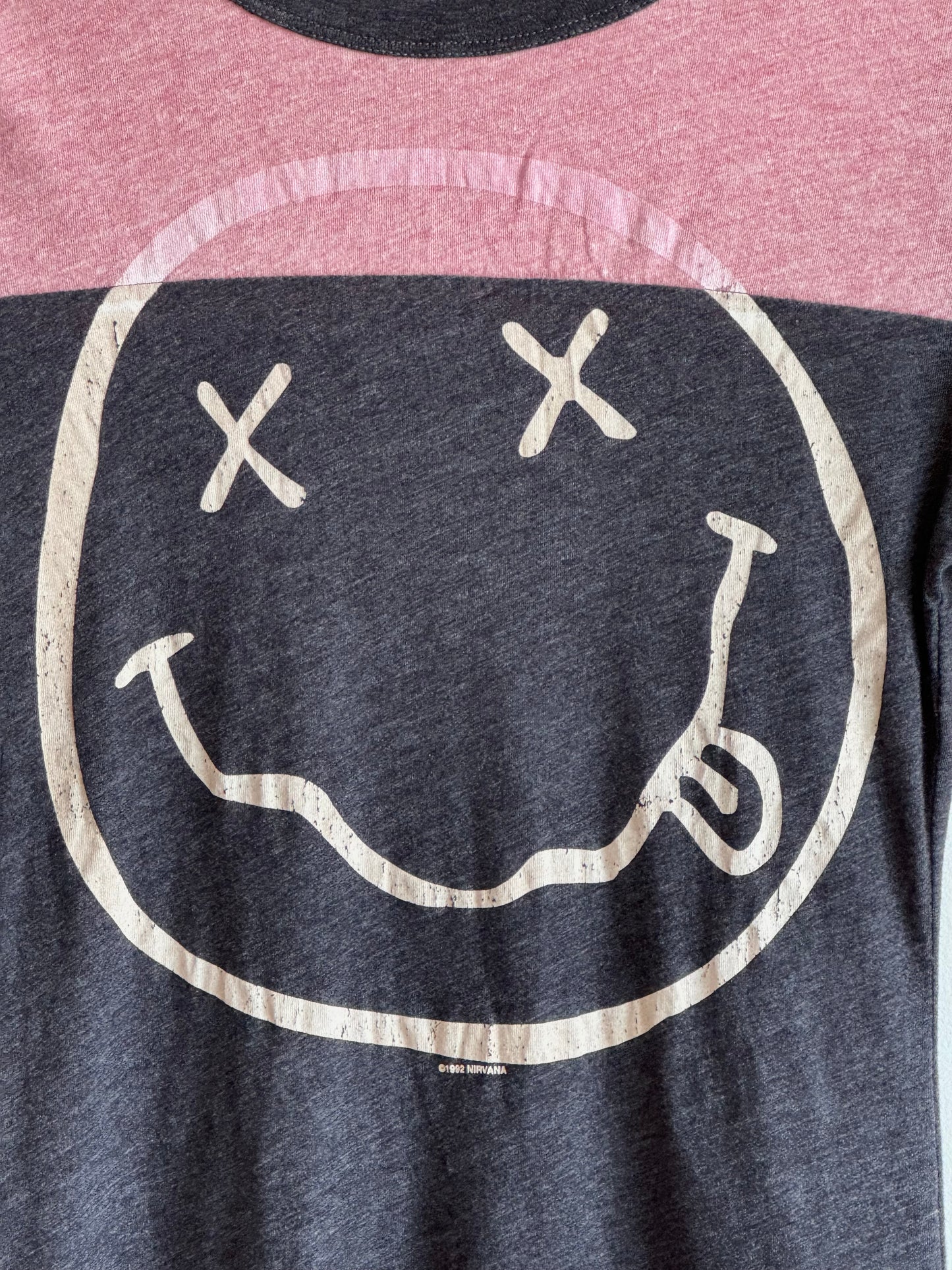 Nirvana "Smiley Face" vintage t-shirt