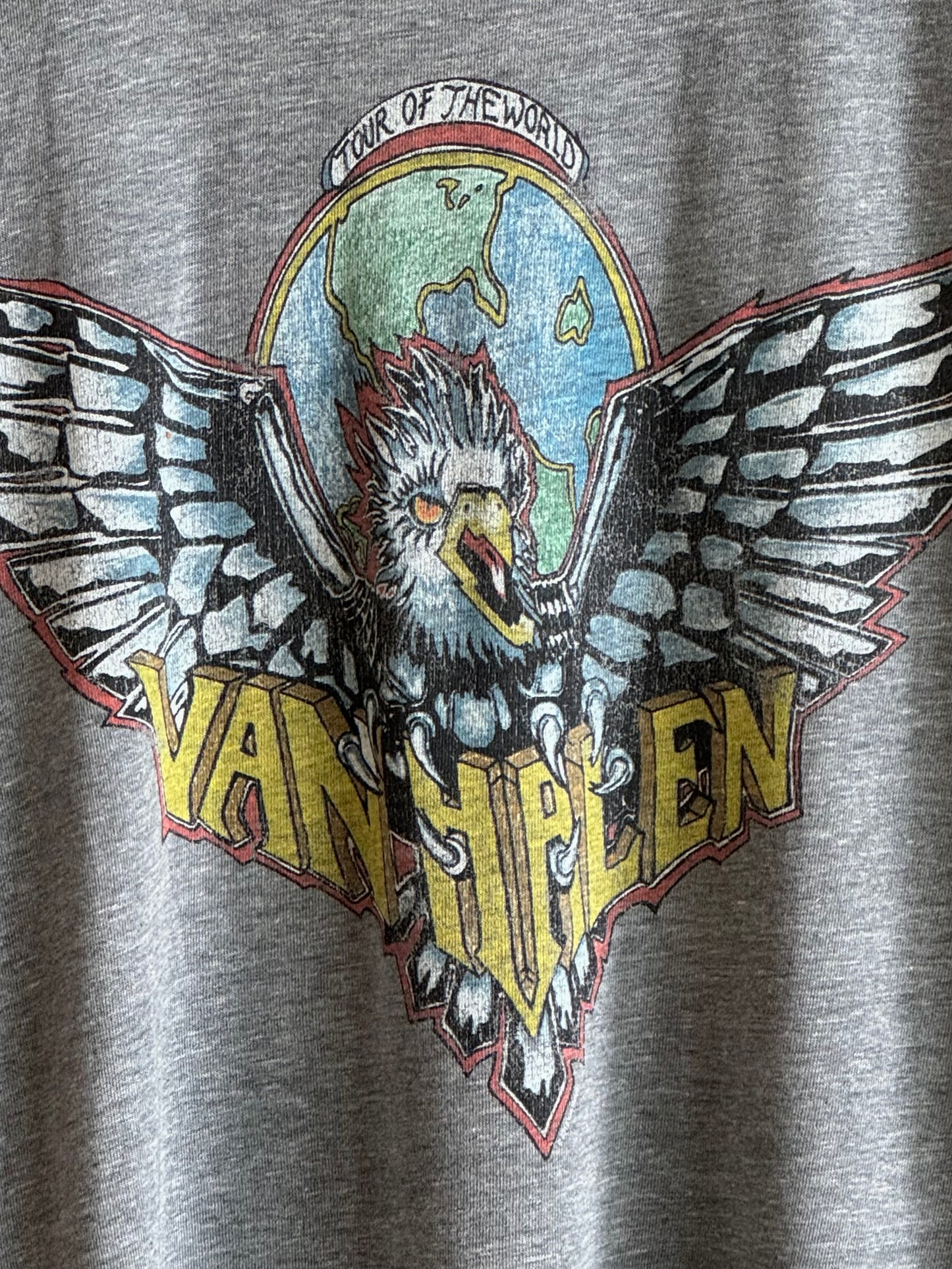 Van Halen "Tour of the World" t-shirt