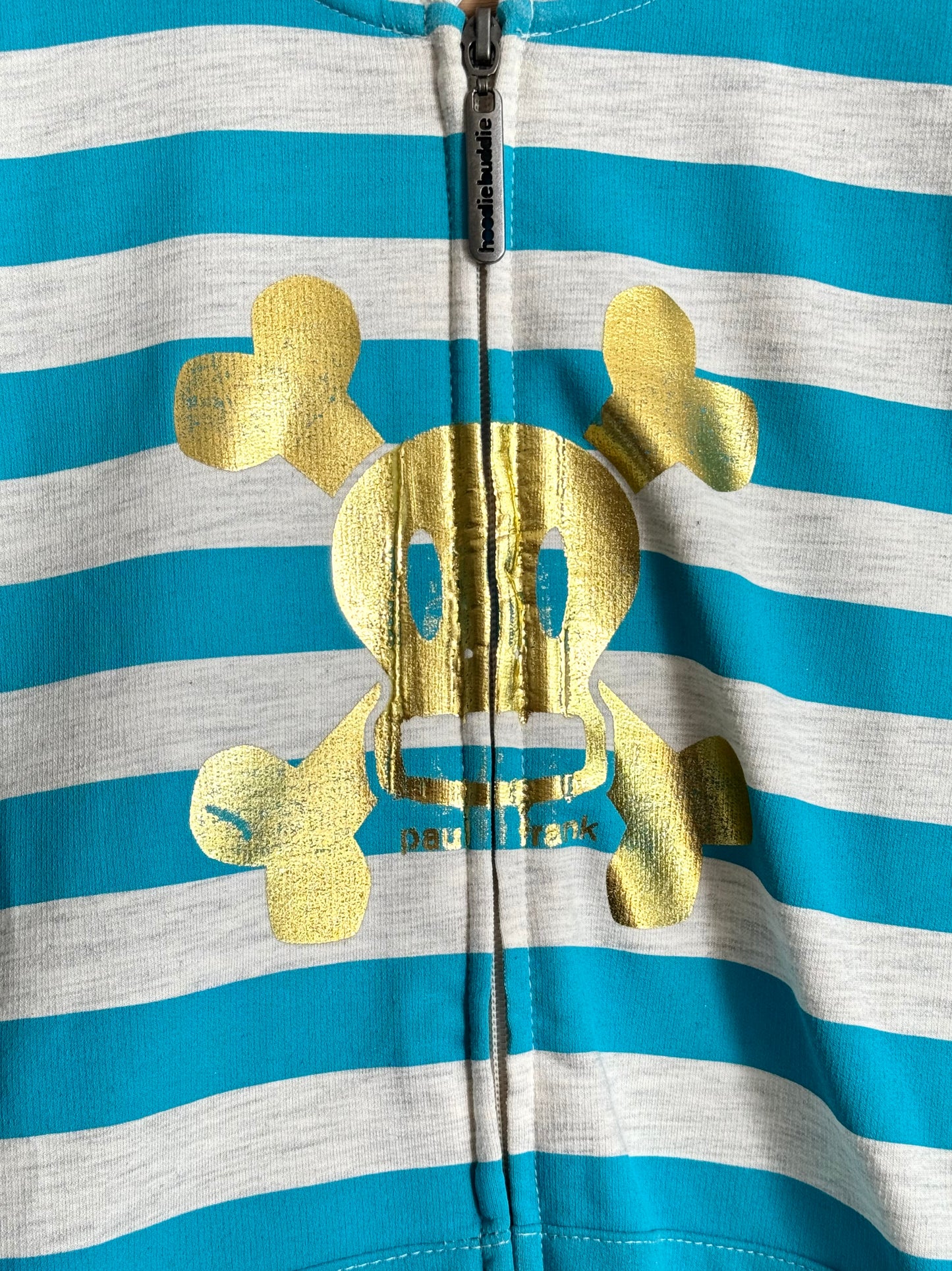 Paul Frank Zip Hoodie with Biul-in headphones