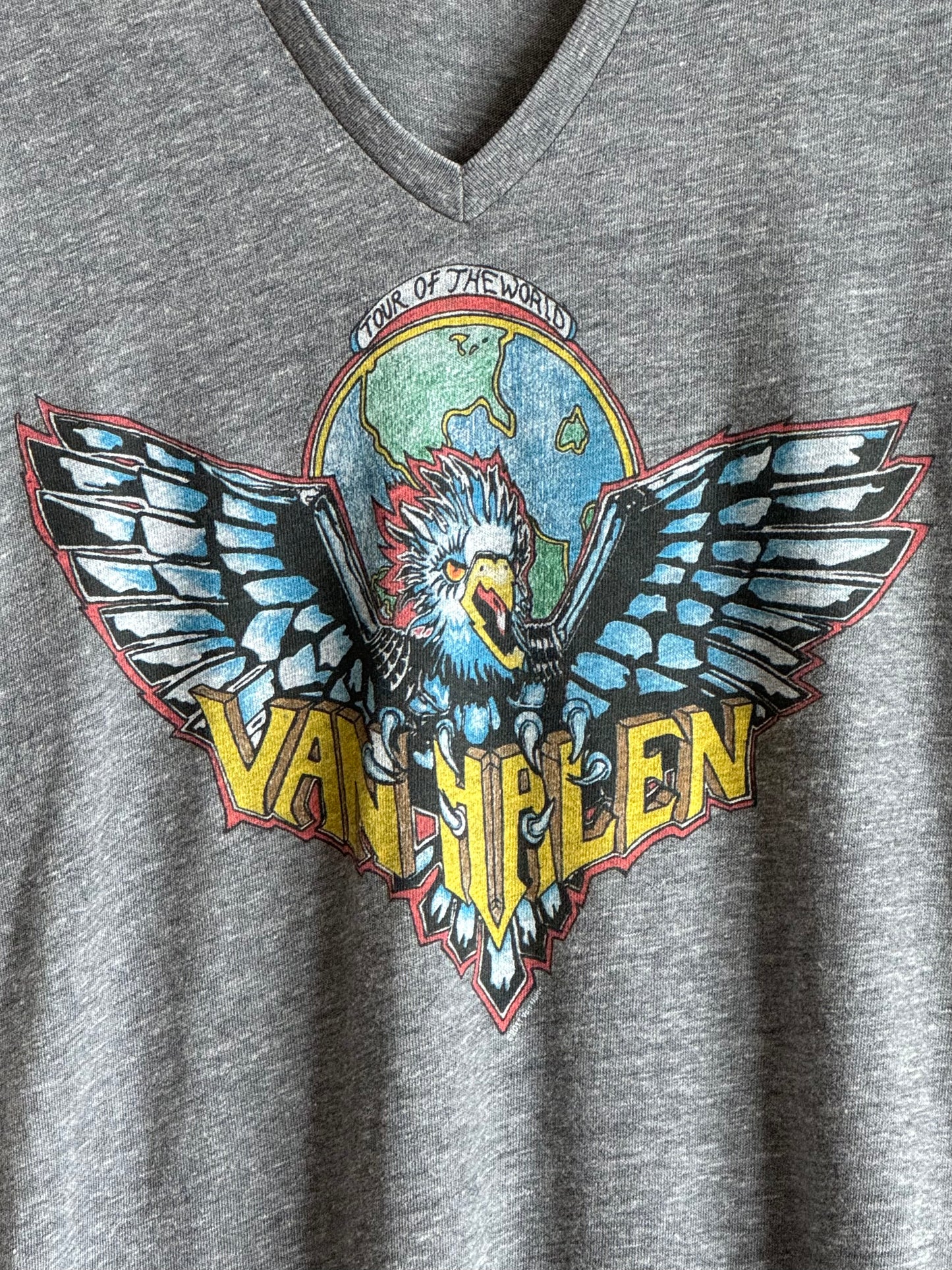 Van Halen "Tour of the World" t-shirt