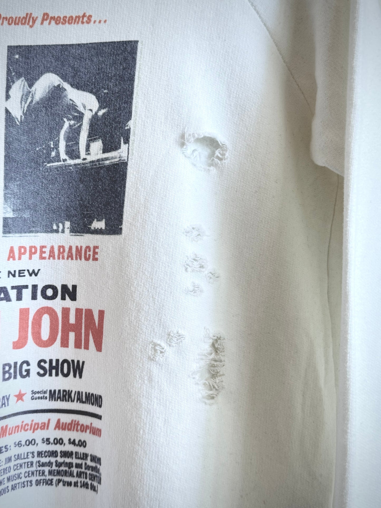 Elton John Destroyed Sweatshirt