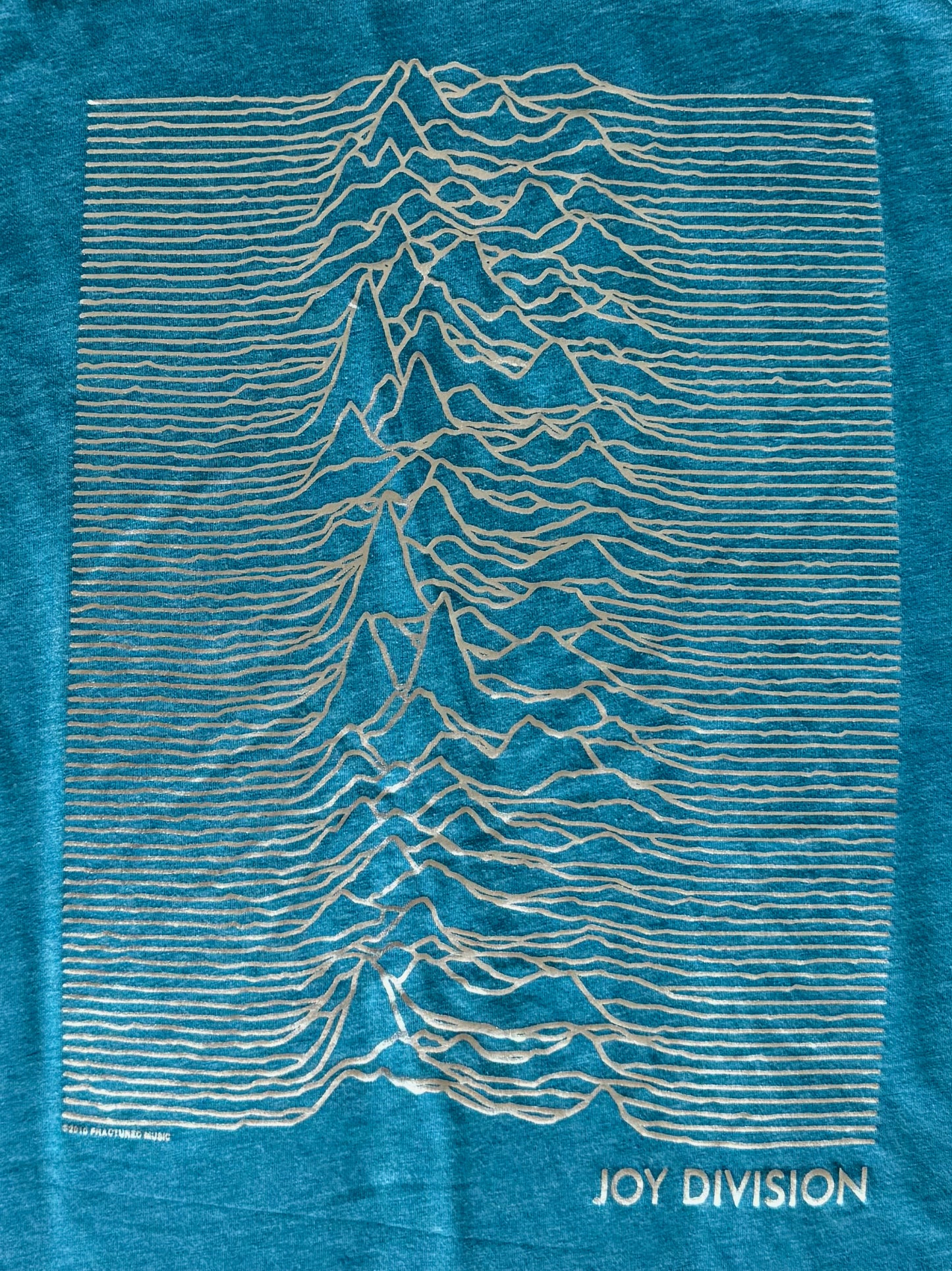 Joy Division Silver Foil Tank Top