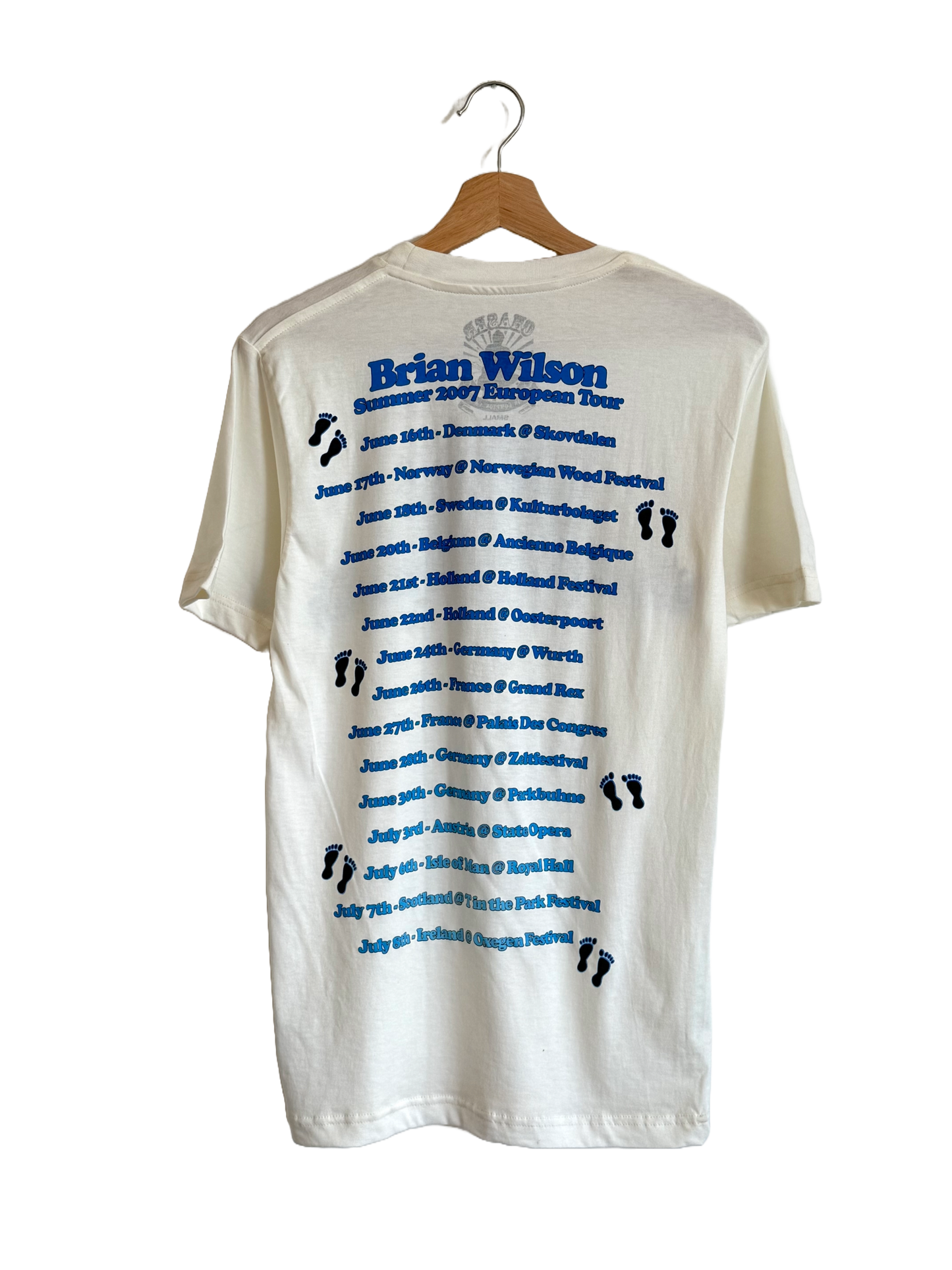 Brian Wilson Tour t-shirt