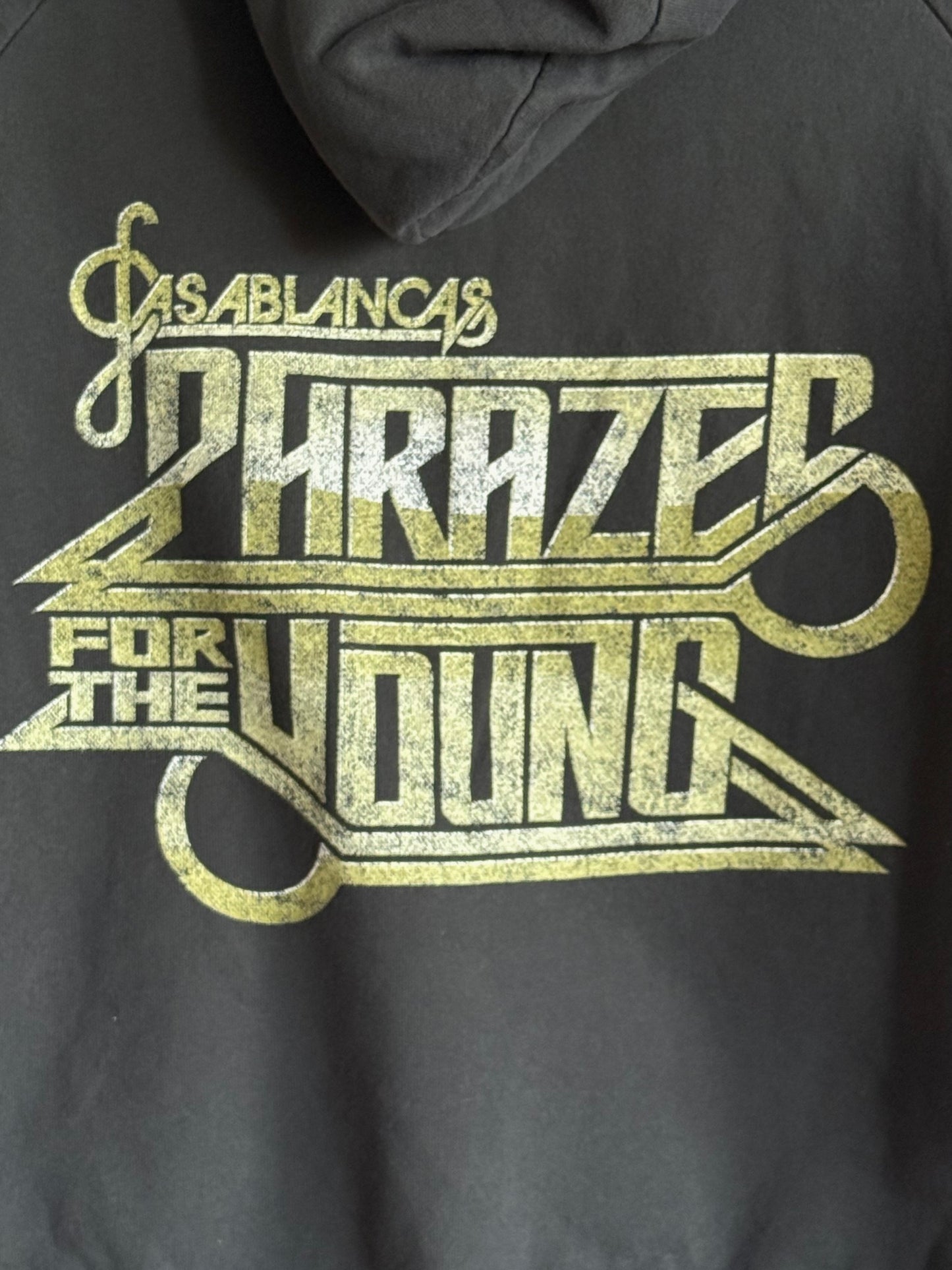 Julian Casablancas "Phrazes for the Young" zip hoodie