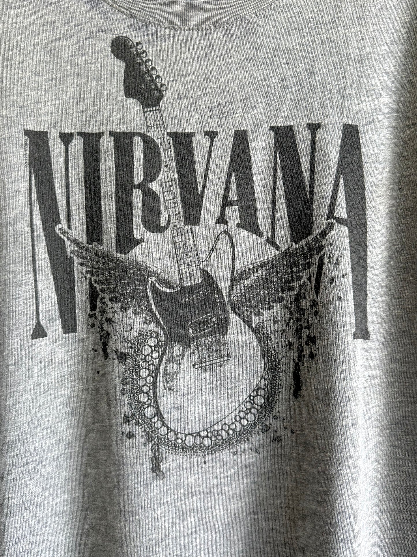 Nirvana In Utero Guitar shirttail