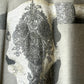 Silver Glitter Cow Skull Long Sleeves t-shirt