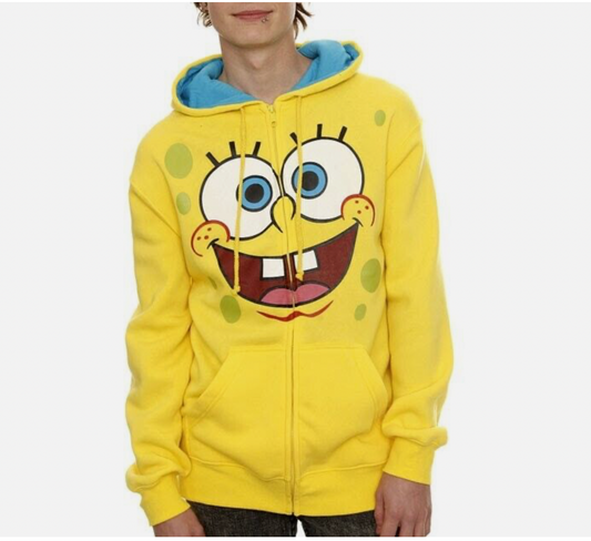 Sponge Bob Zip Hoodie