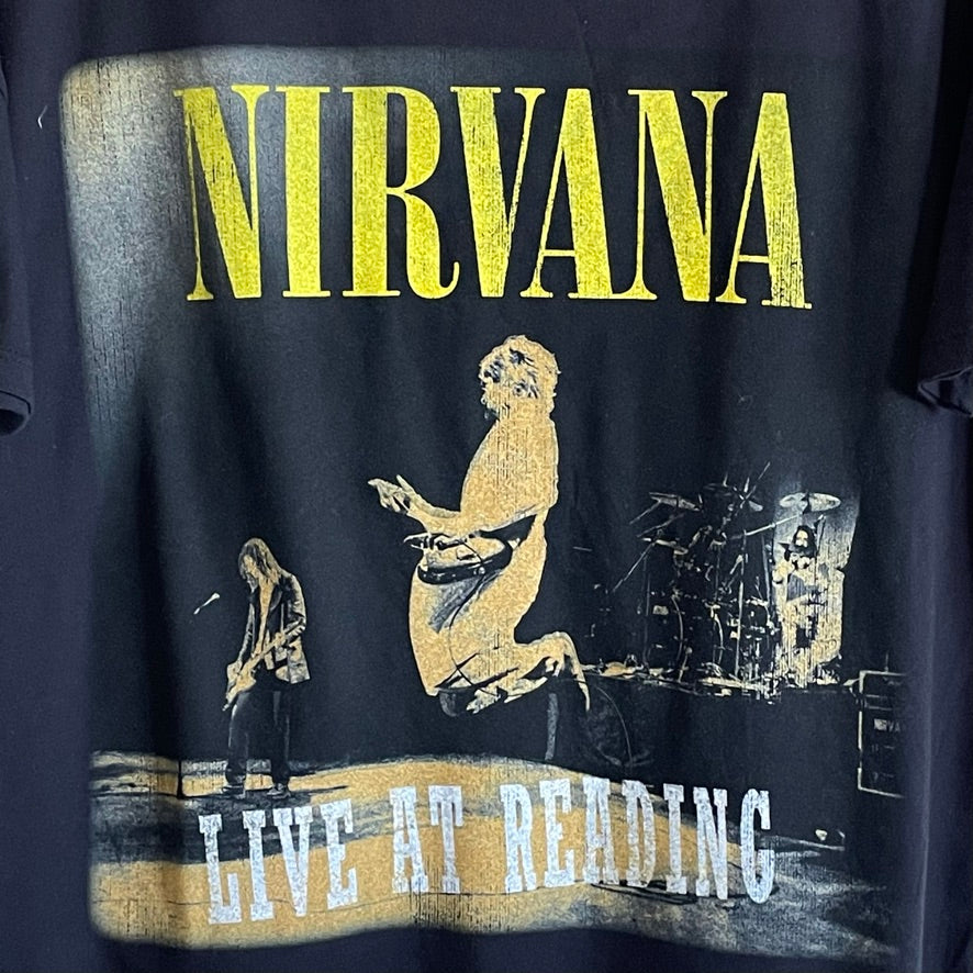 Nirvana Live at Reading Boxy t-shirt