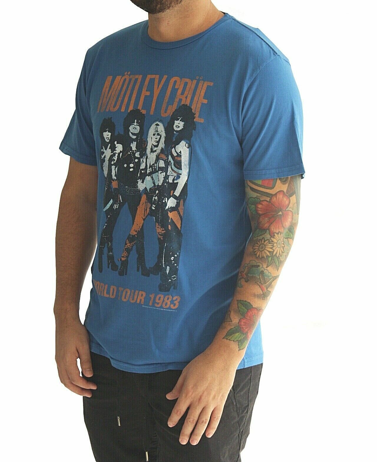 Mötley Crūe World Tour 1983 t-shirt