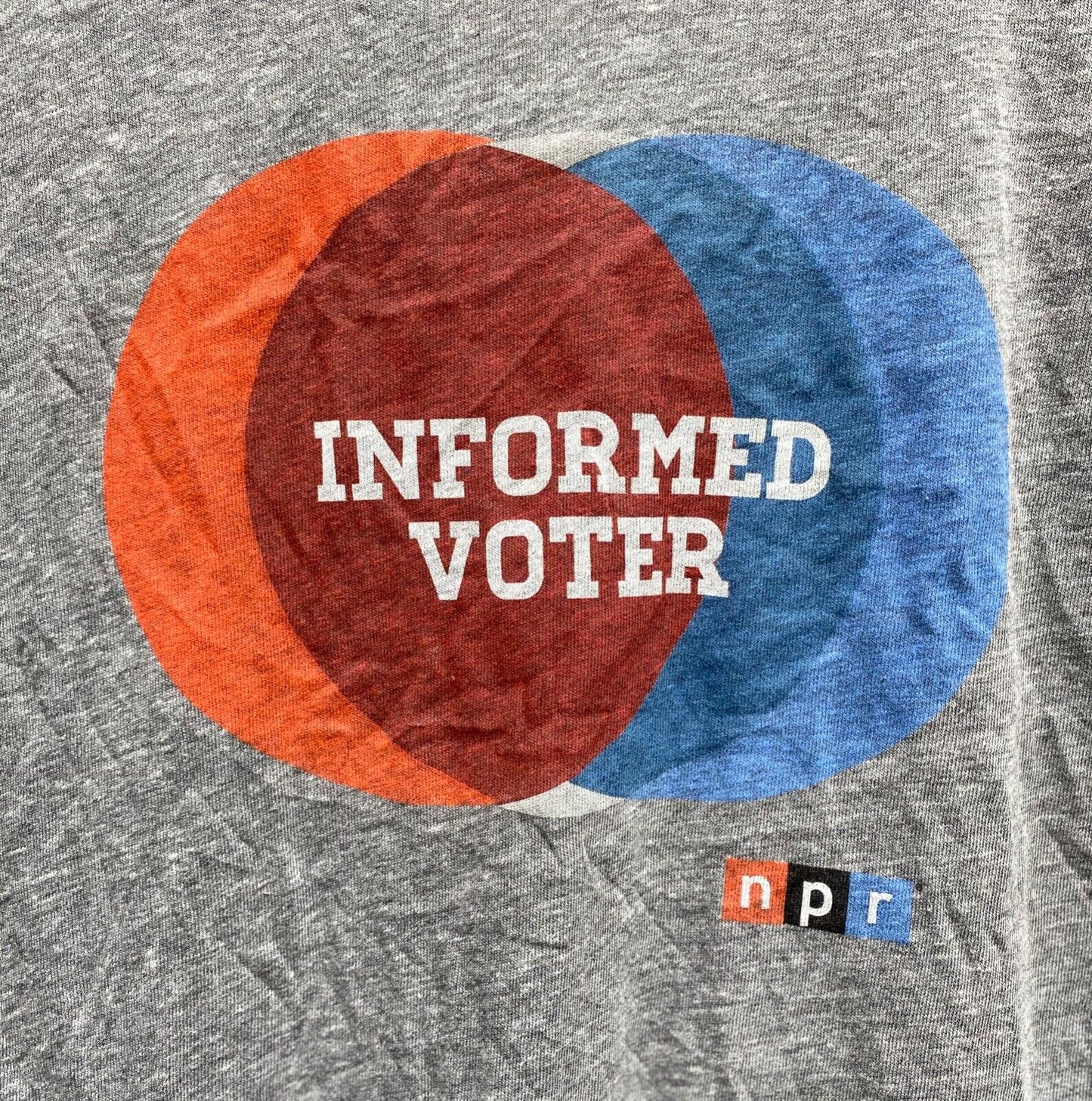 NPR "Informed Voter" t-shirt