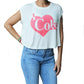 Coca Cola "I Love Coke" Muscle Crop Top