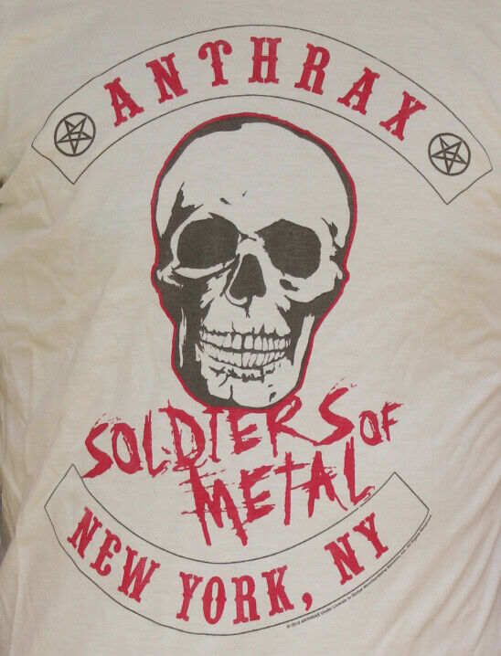 Anthrax "Soldiers of Metal"  t-shirt