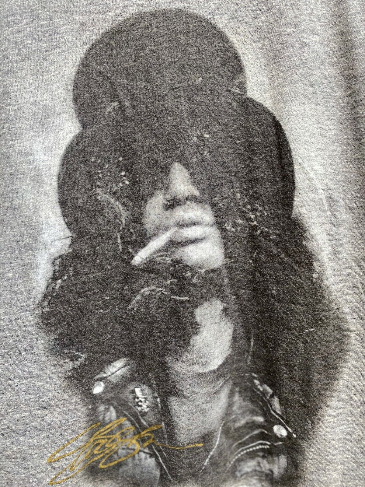 Slash "Cigarette" picture t-shirt