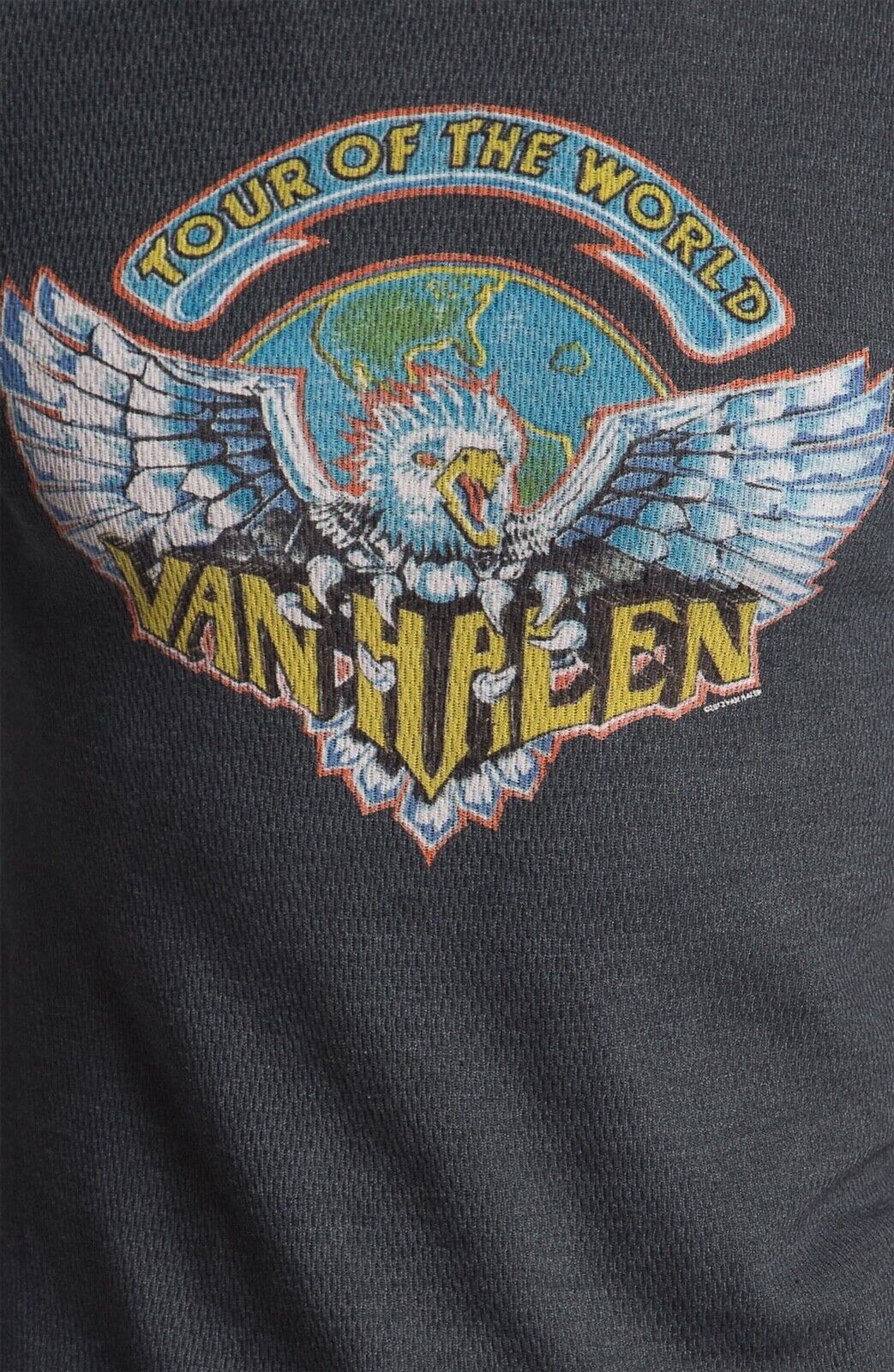 Van Halen "Tour of the World" Thermal t-shirt