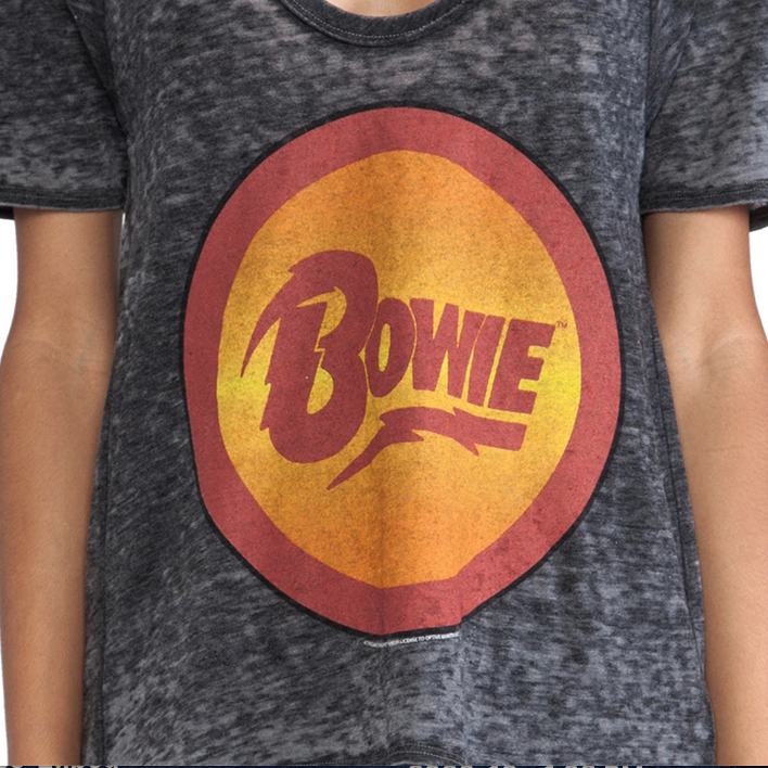 David Bowie Burnout Boxy t-shirt