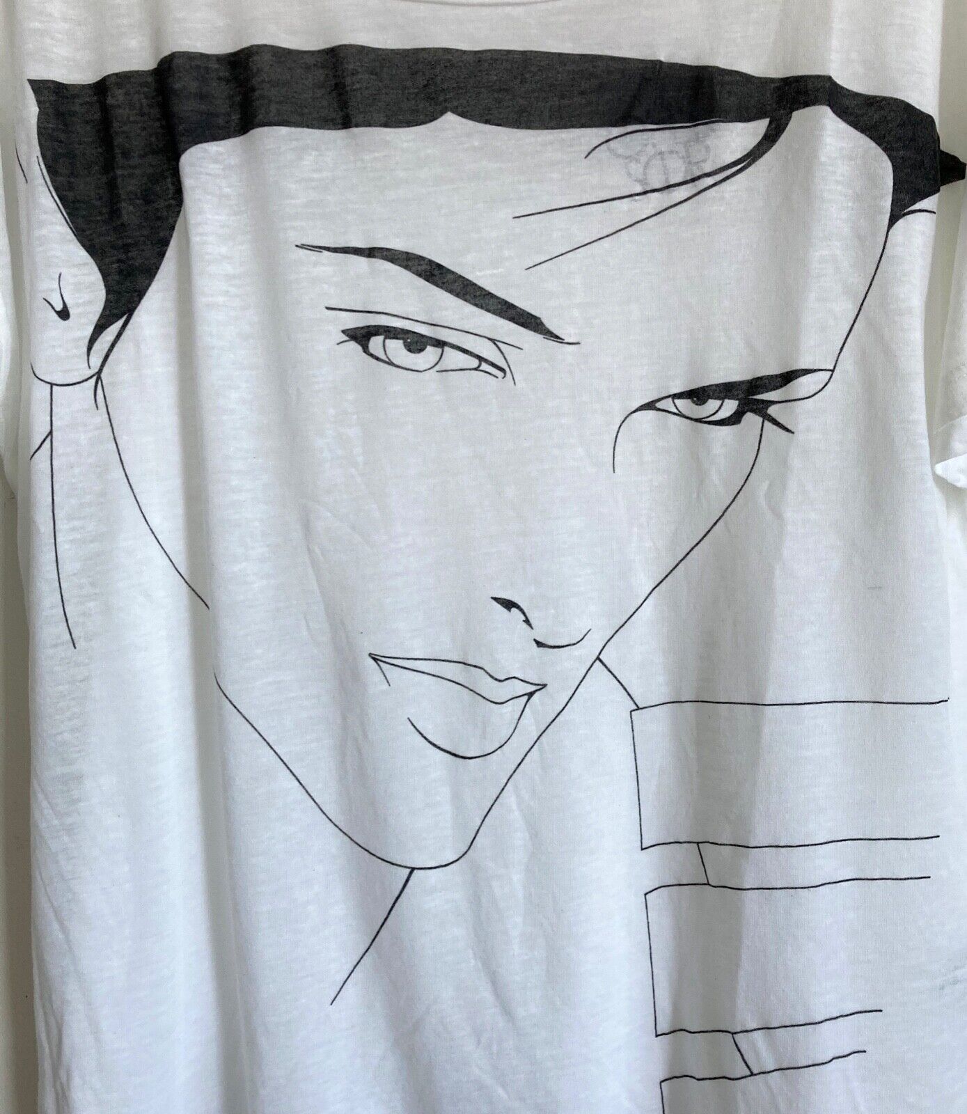 Patrick Nagel Illustration Boxy t-shirt