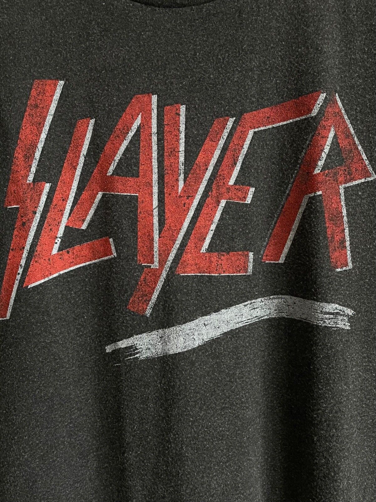 Slayer Distressed Logo t-shirt