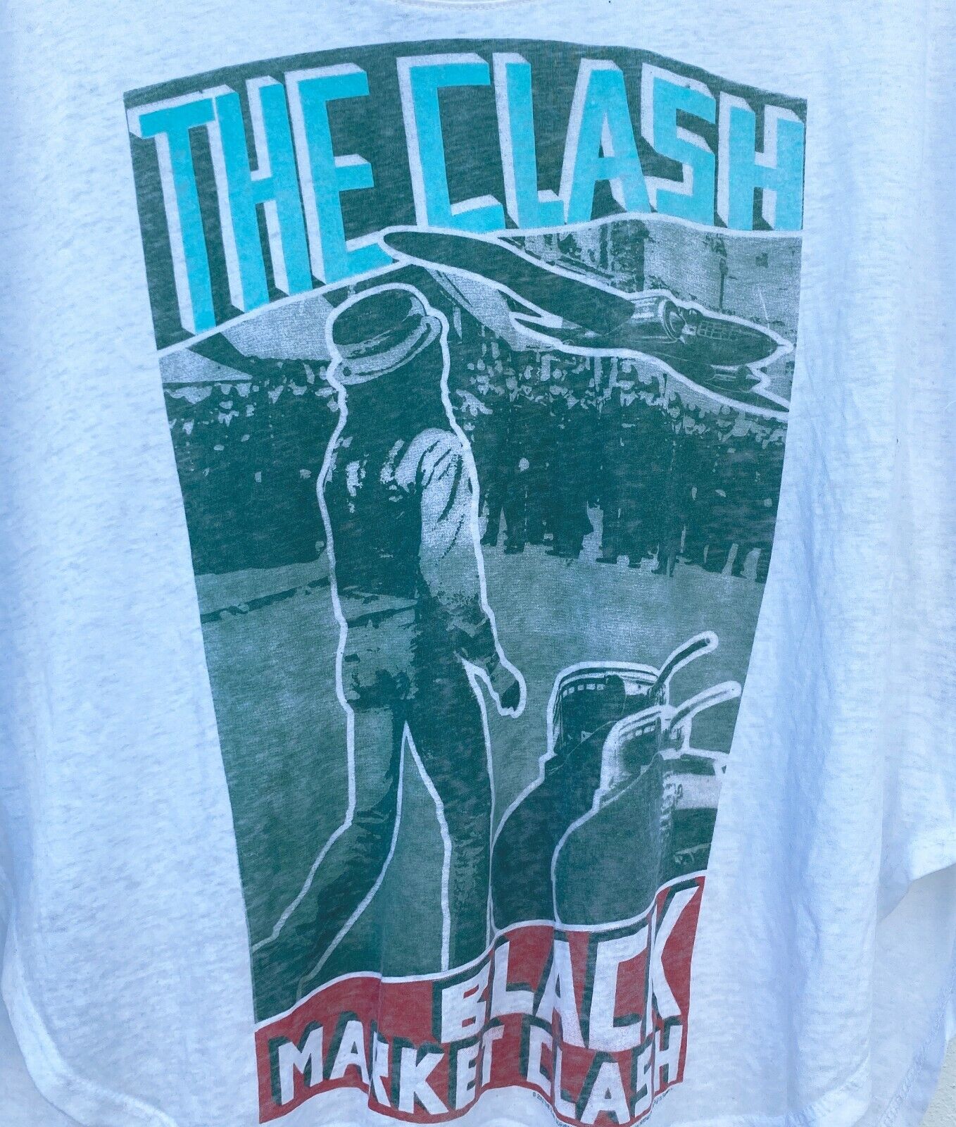 The Clash "Black Market" Shirttail