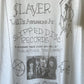 Slayer Live Poster Boxy t-shirt