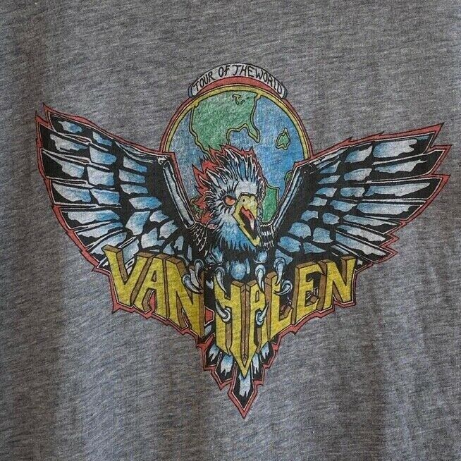 Van Halen "Tour of the World" Boxy t-shirt