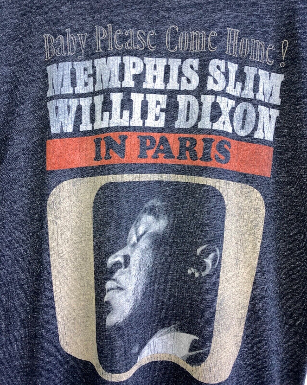 Memphis Slim & Willie Dixon in Paris  t-shirt