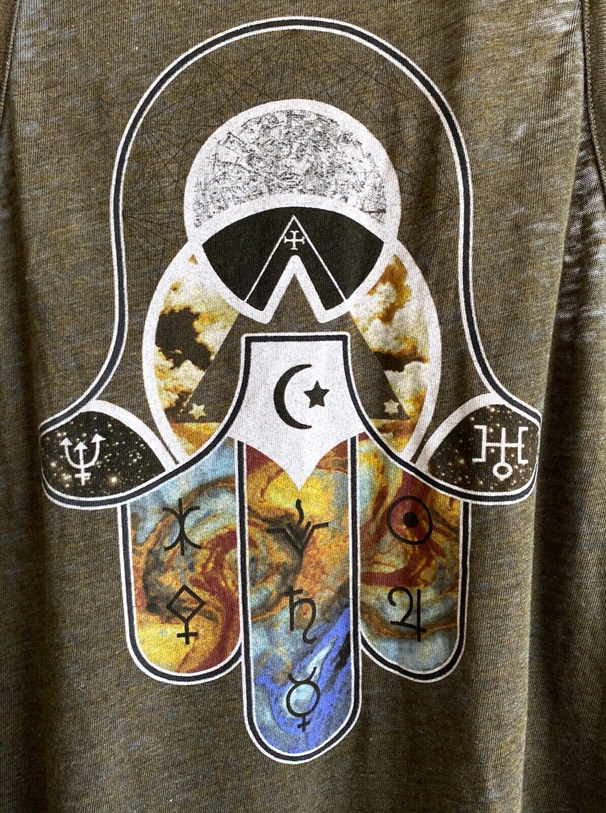 Hamsa Sleeveless t-shirt