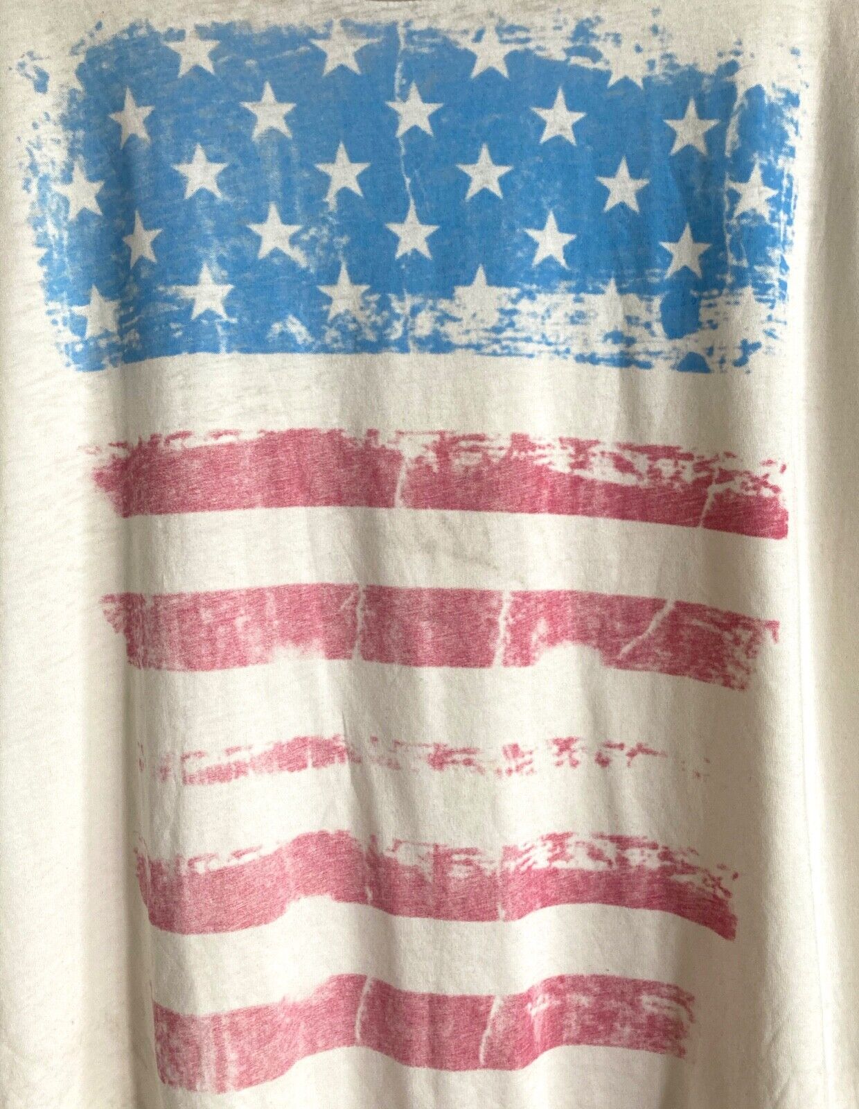 American Flag Boxy  t-shirt