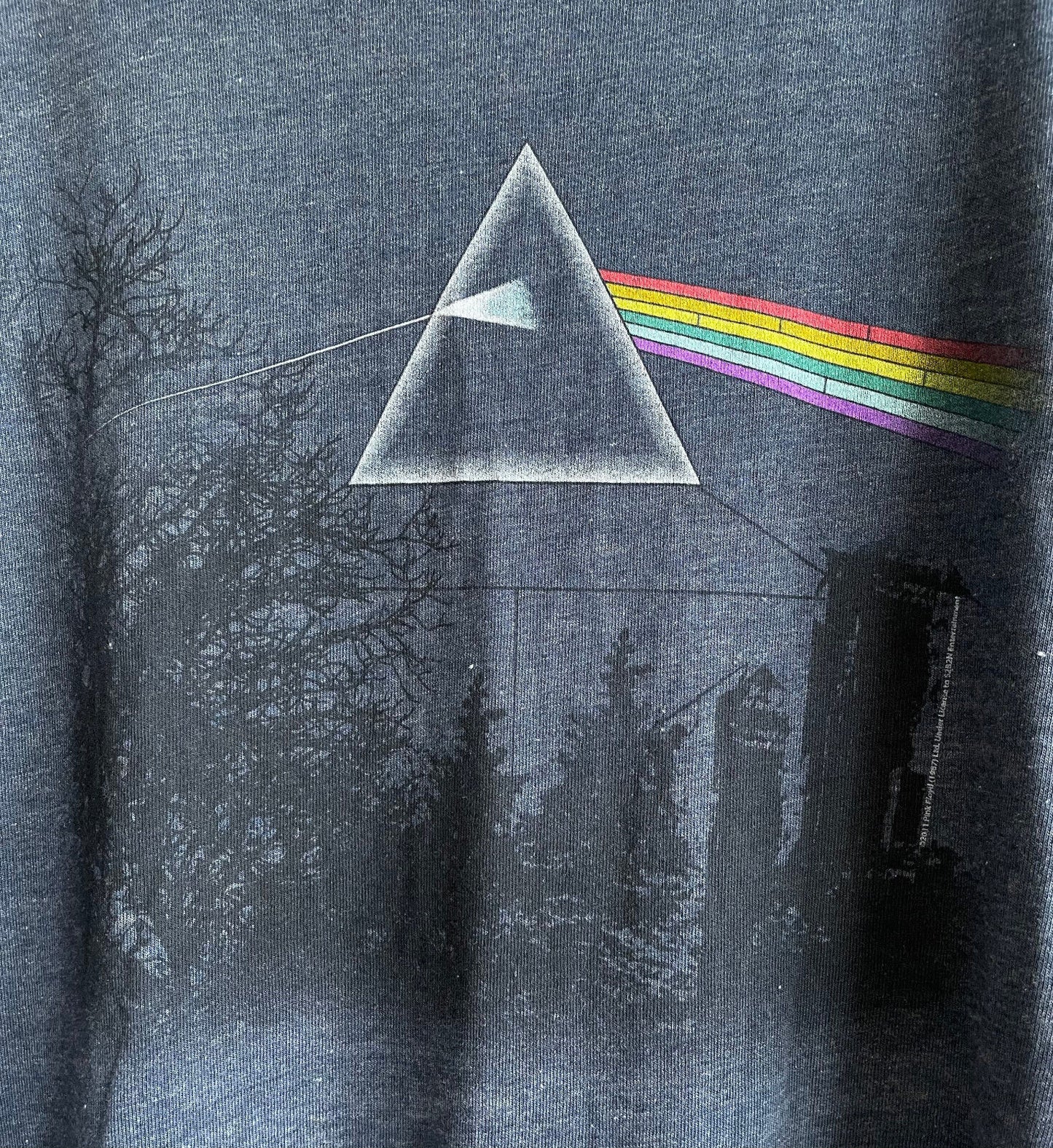 Pink Floyd "Dark Side of the Moon" Oversized Shirttail