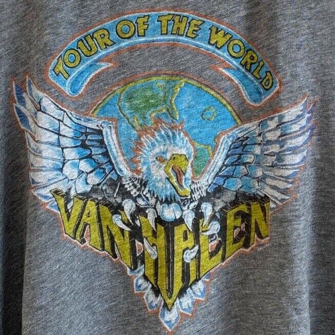 Van Halen "Tour of the World" Muscle t-shirt