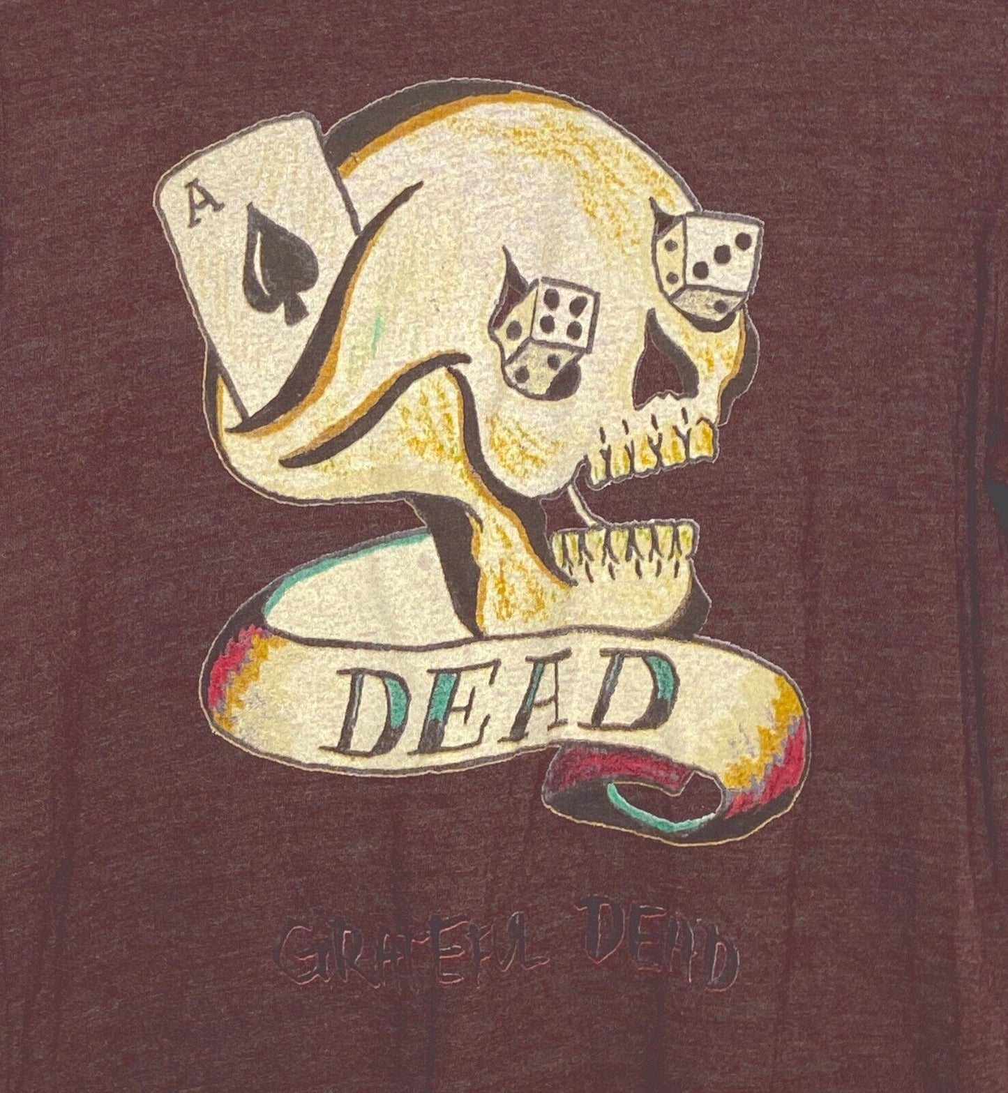 Grateful Dead "Dead Skulls Dice" t-shirt