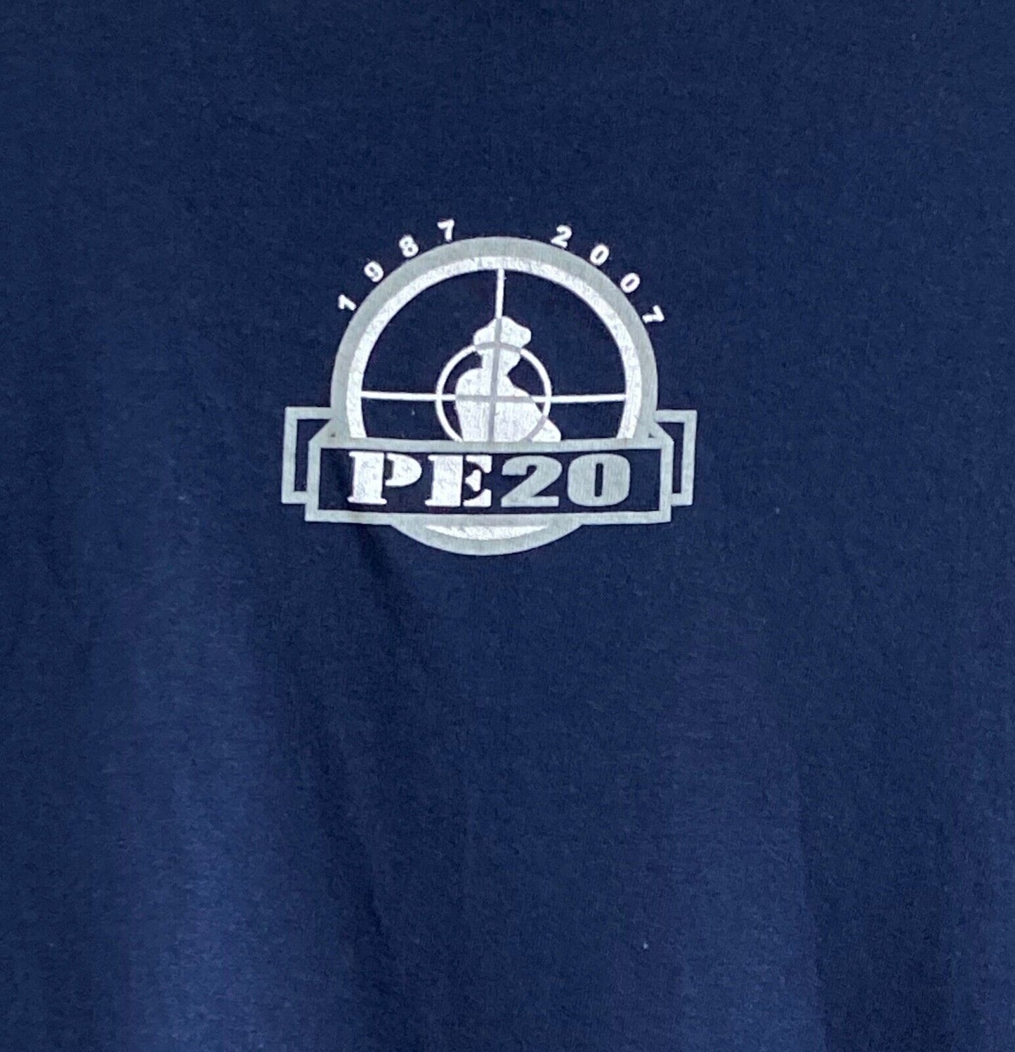 Public Enemy PE20 1987-2007 Vintage t-shirt