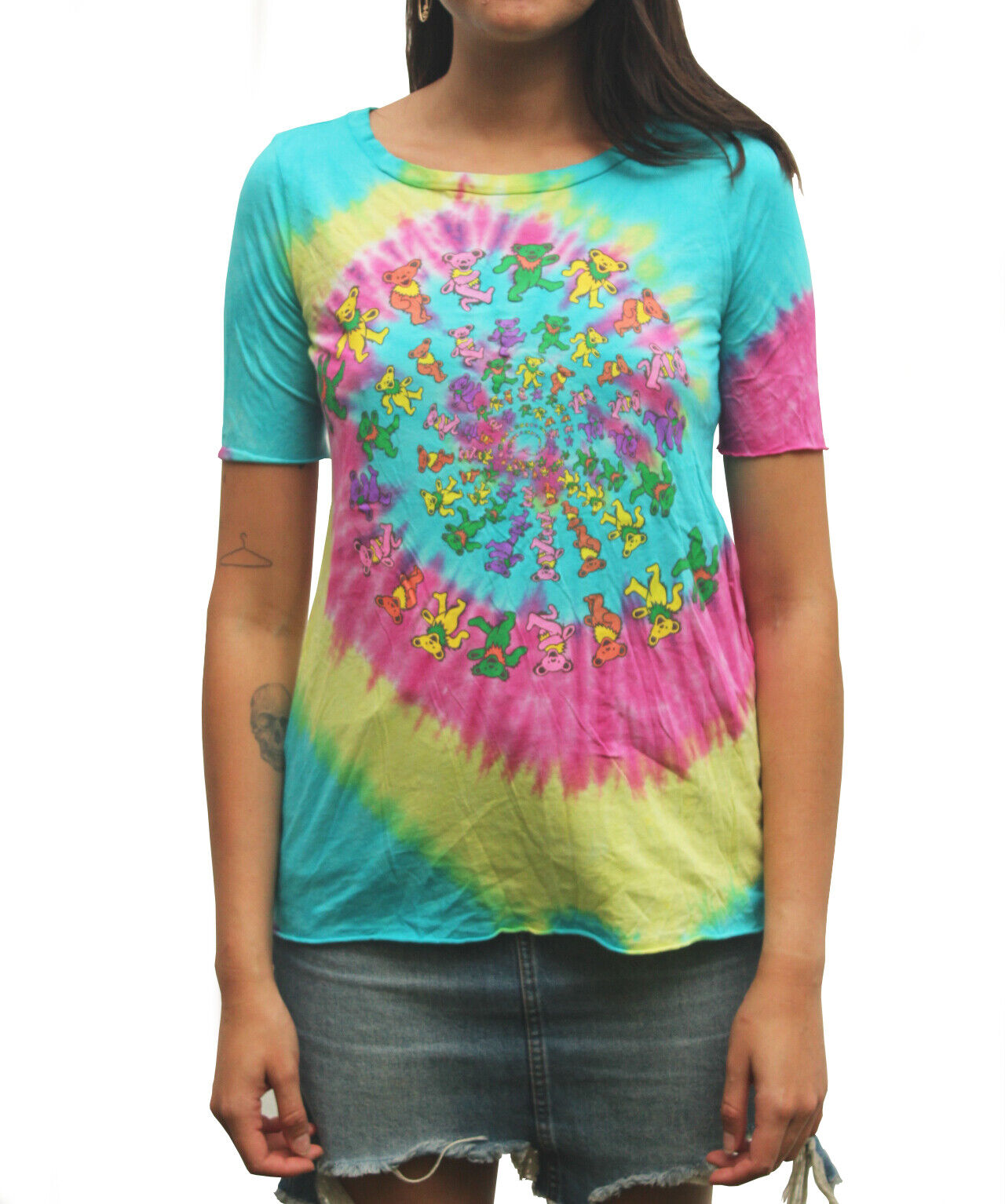 Grateful Dead "Spiral Bears" Tie Dye t-shirt