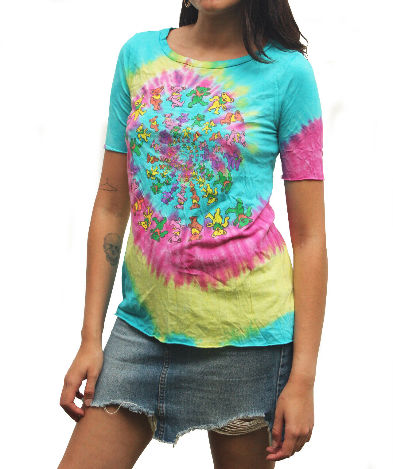 Grateful Dead "Spiral Bears" Tie Dye t-shirt