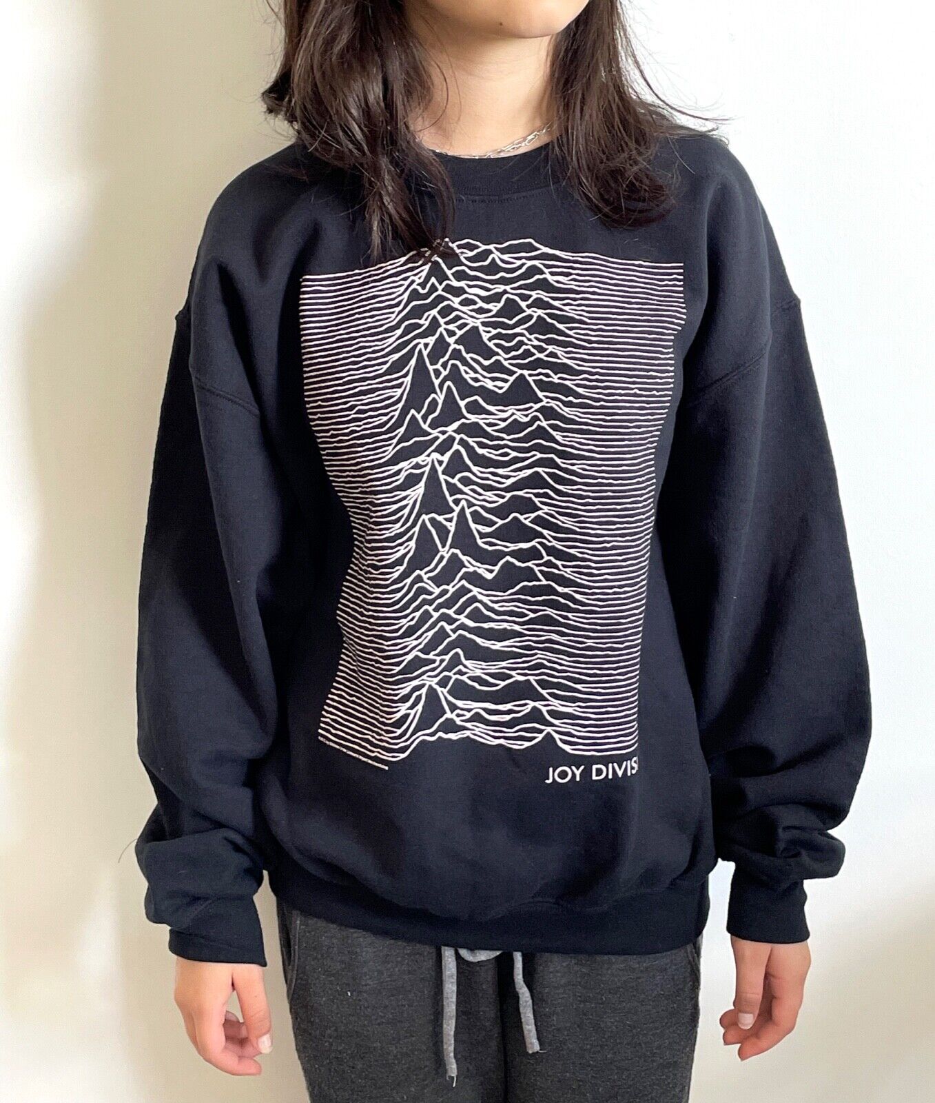 Joy Division "Unknown Pleasures" Sweatshirt