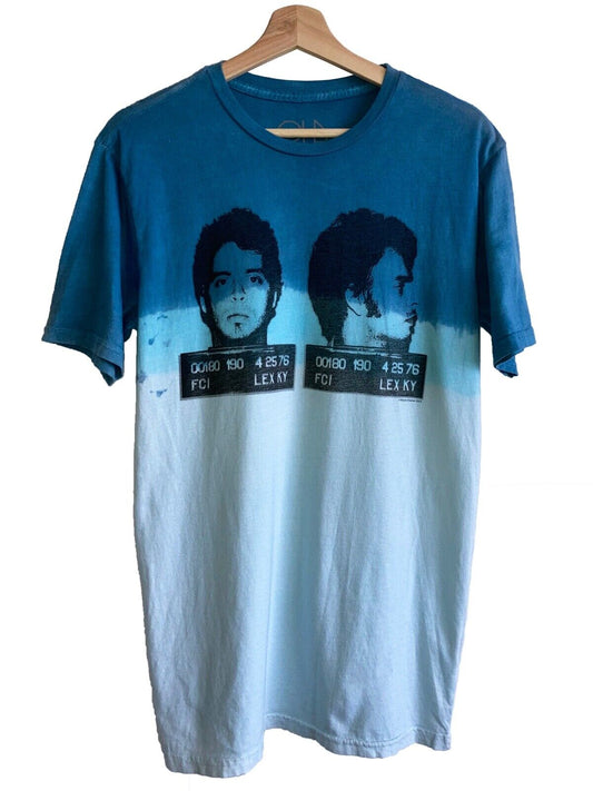 MC5's Wayne Kramer Mugshot Tie Dye t-shirt