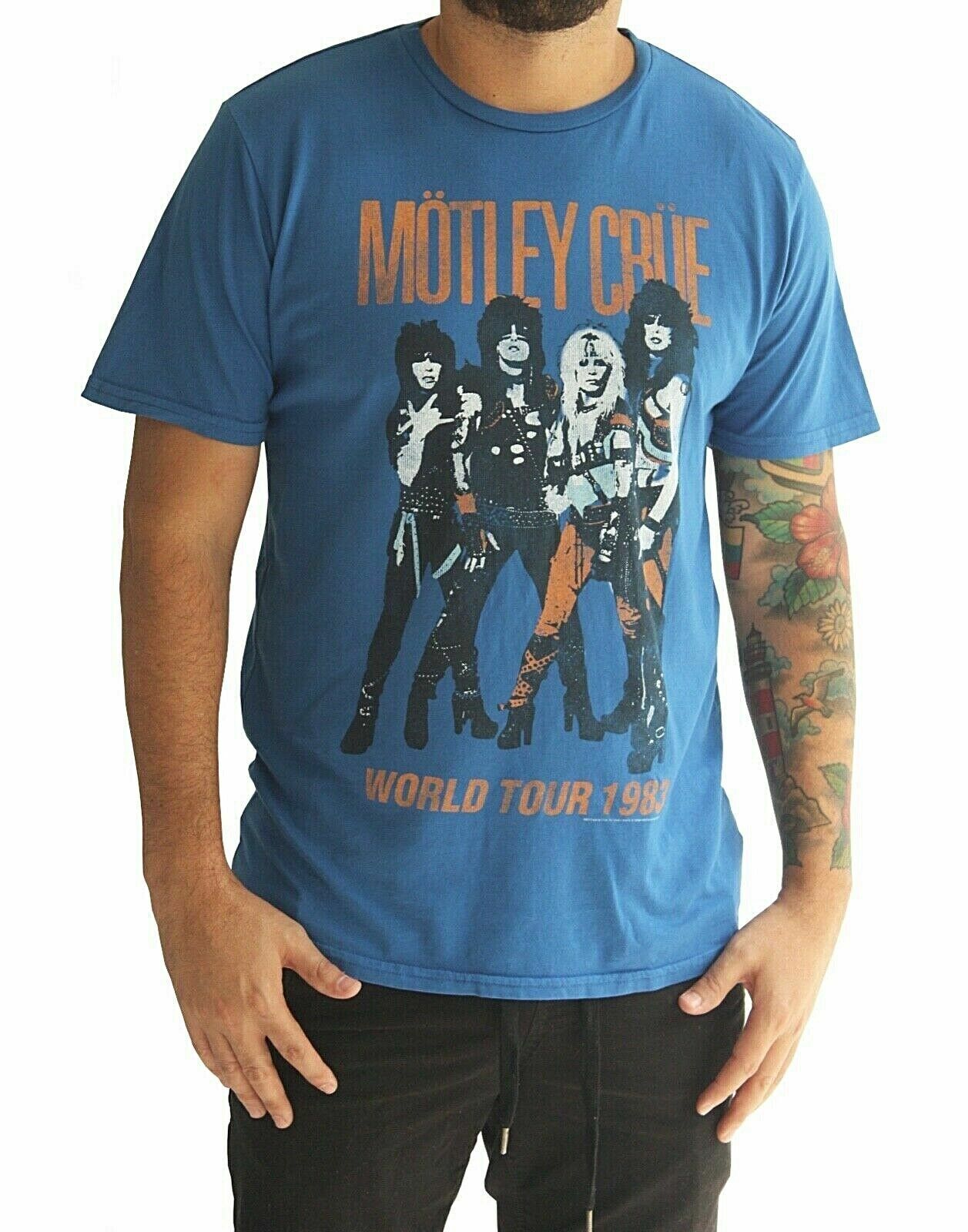 Mötley Crūe World Tour 1983 t-shirt