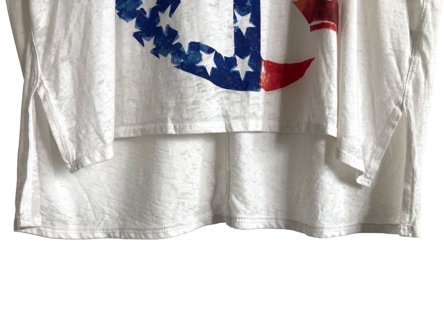 American Flag Peace Sign  Muscle t-shirt