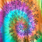 Grateful Dead Spiral Bears Tie Dye t-shirt