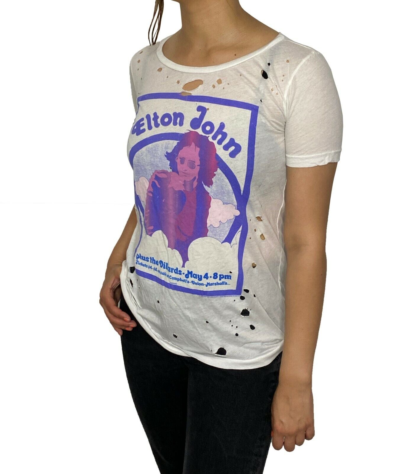 Elton John Live Destroyed t-shirt