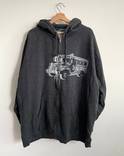 Technics Zip Hoodie Sweatshirt