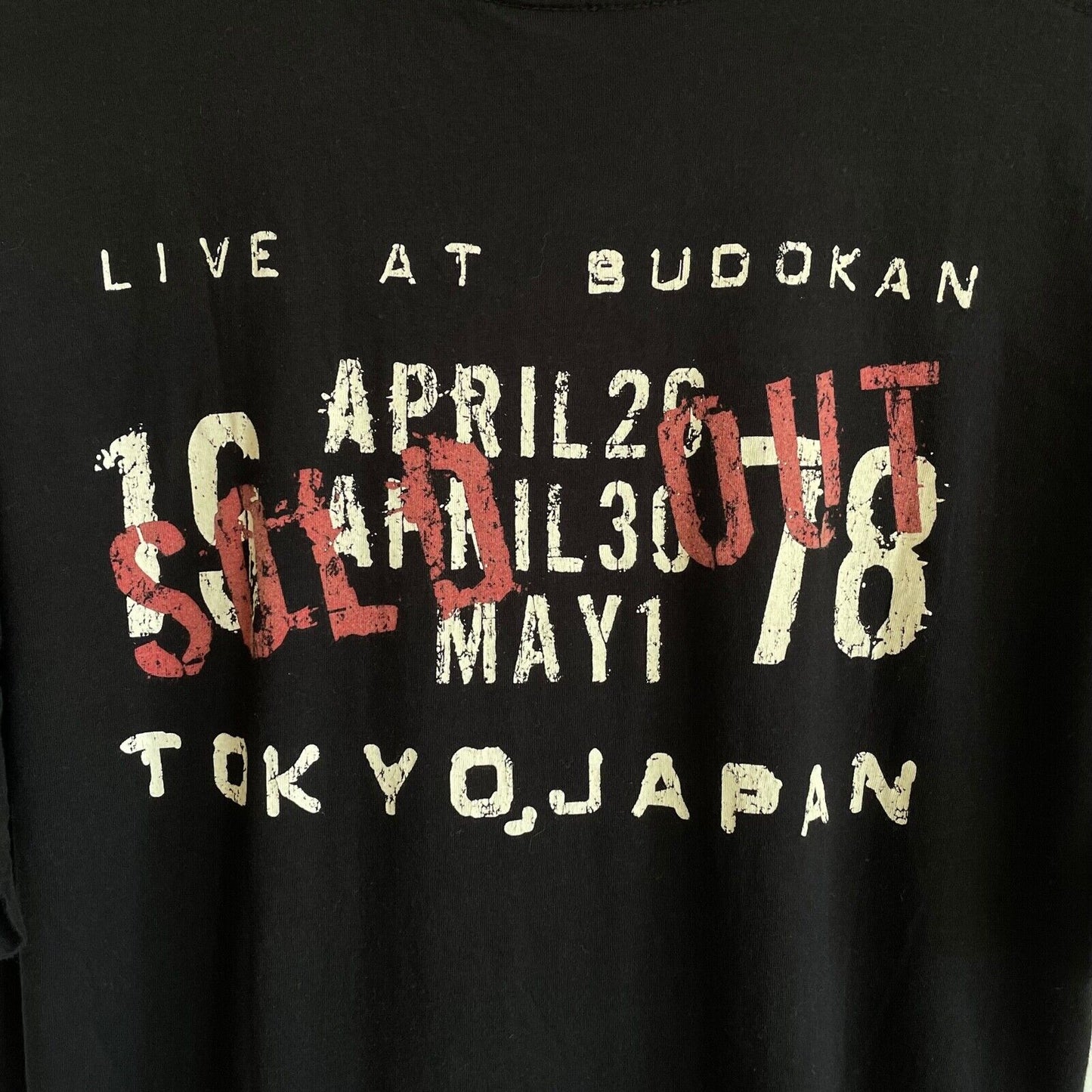 Cheap Trick "Live at Budokan" t-shirt f