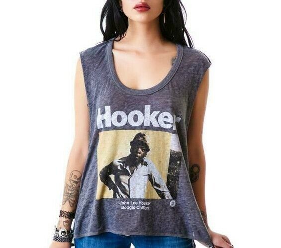 John Lee Hooker "Hooker" Oversize Muscle t-shirt