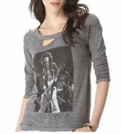 Jimmy Page deconstructed Long Sleeve t-shirt