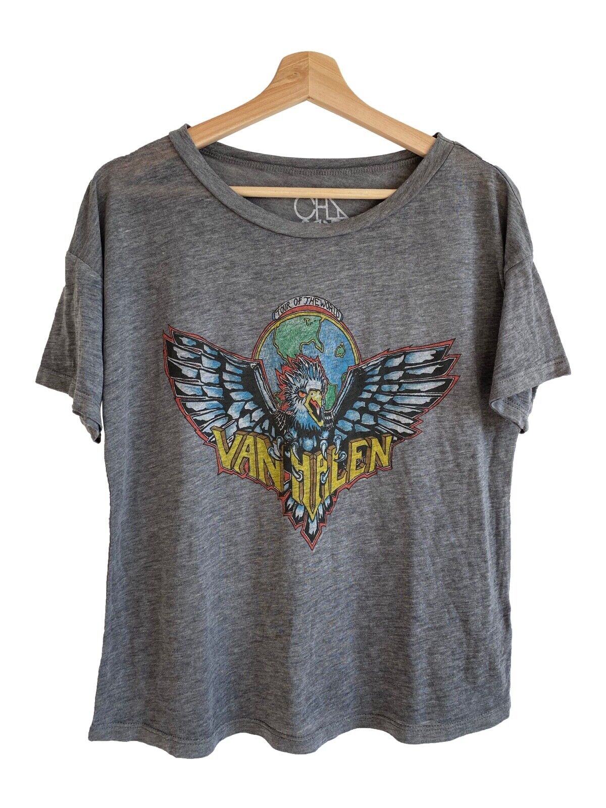 Van Halen "Tour of the World" Boxy t-shirt