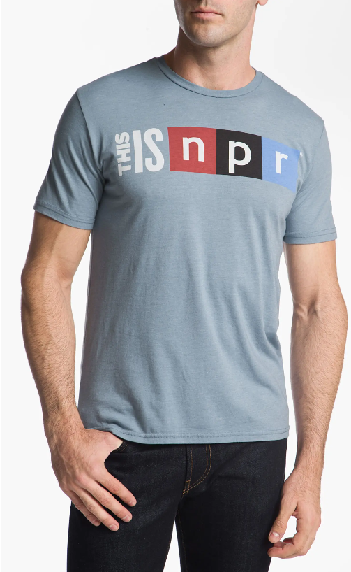 NPR "This is NPR" t-shirt