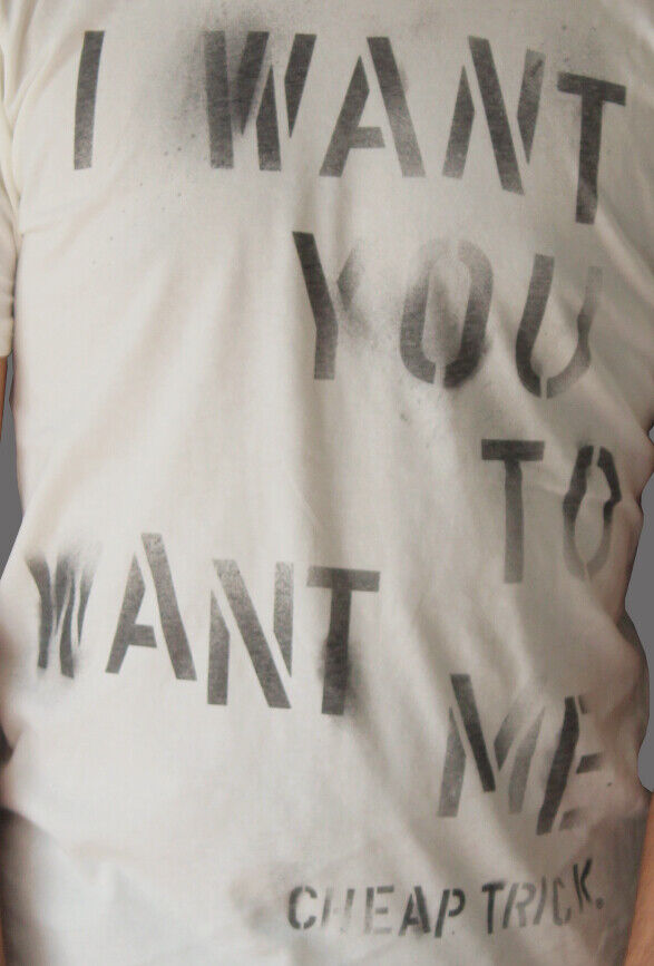 Cheap Trick "I want you to want me" t-shirt