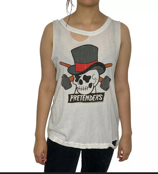 Pretenders Skull Deconstructed Muscle t-shirt