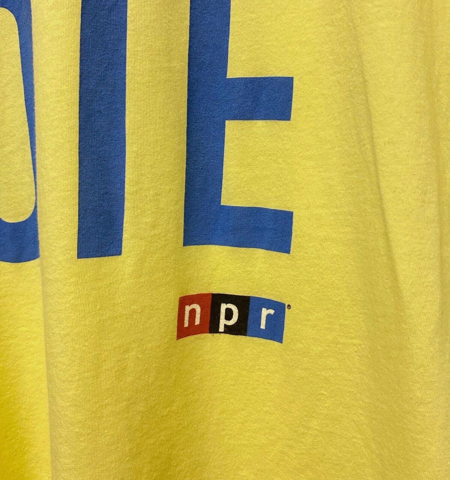 NPR "Listen Vote" t-shirt