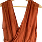 Georgette Draped Chiffon Maxi Dress