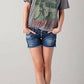 The Clash "Black Market" Boxy t-shirt